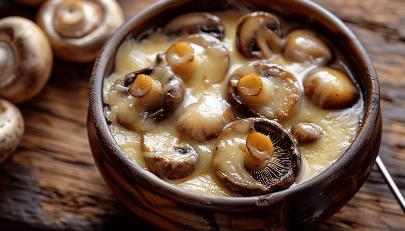 Découverte de la fondue de champignons au Chaource, une recette gourmande et savoureuse