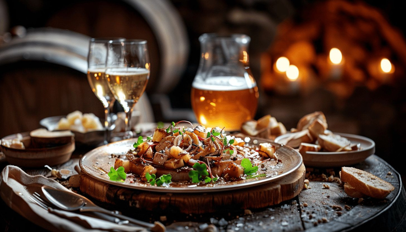 Savourez l'aube gourmet : idées de repas avec du ratafia de champagne et de cidre du pays d'Othe à découvrir à la cave à vins de Troyes